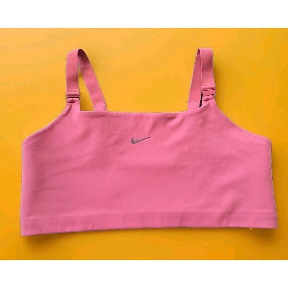 Nike Other - NWT Nike Plus Size 1X Pink Swoosh Sports Bra Plus size 1x Support